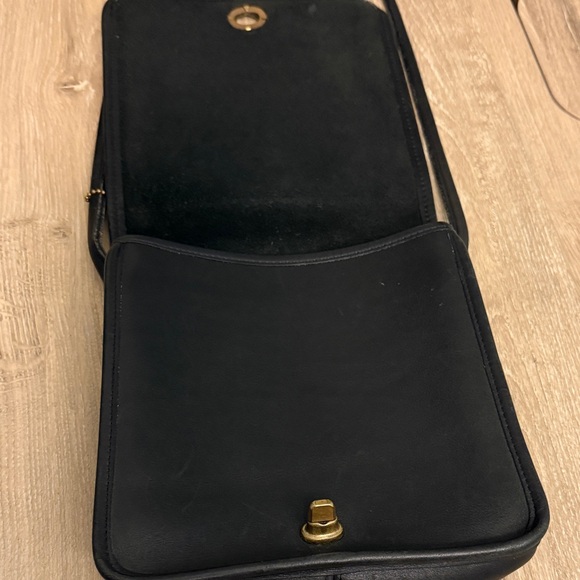 Coach Black Leather Tag - Picture 3 of 7